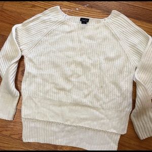 Cream colored Rue 21 sweater